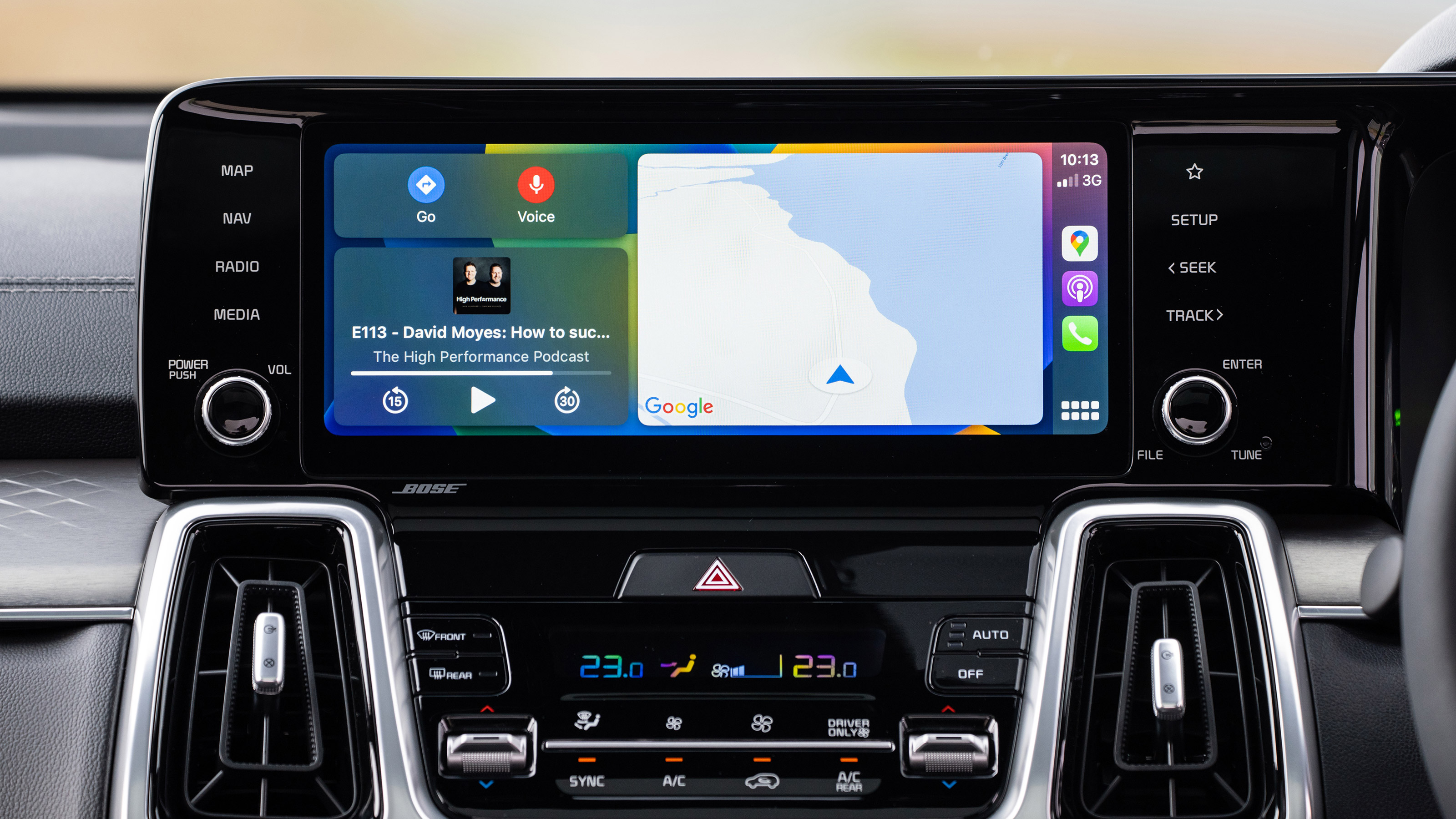 Kia Sorento Edition - screen