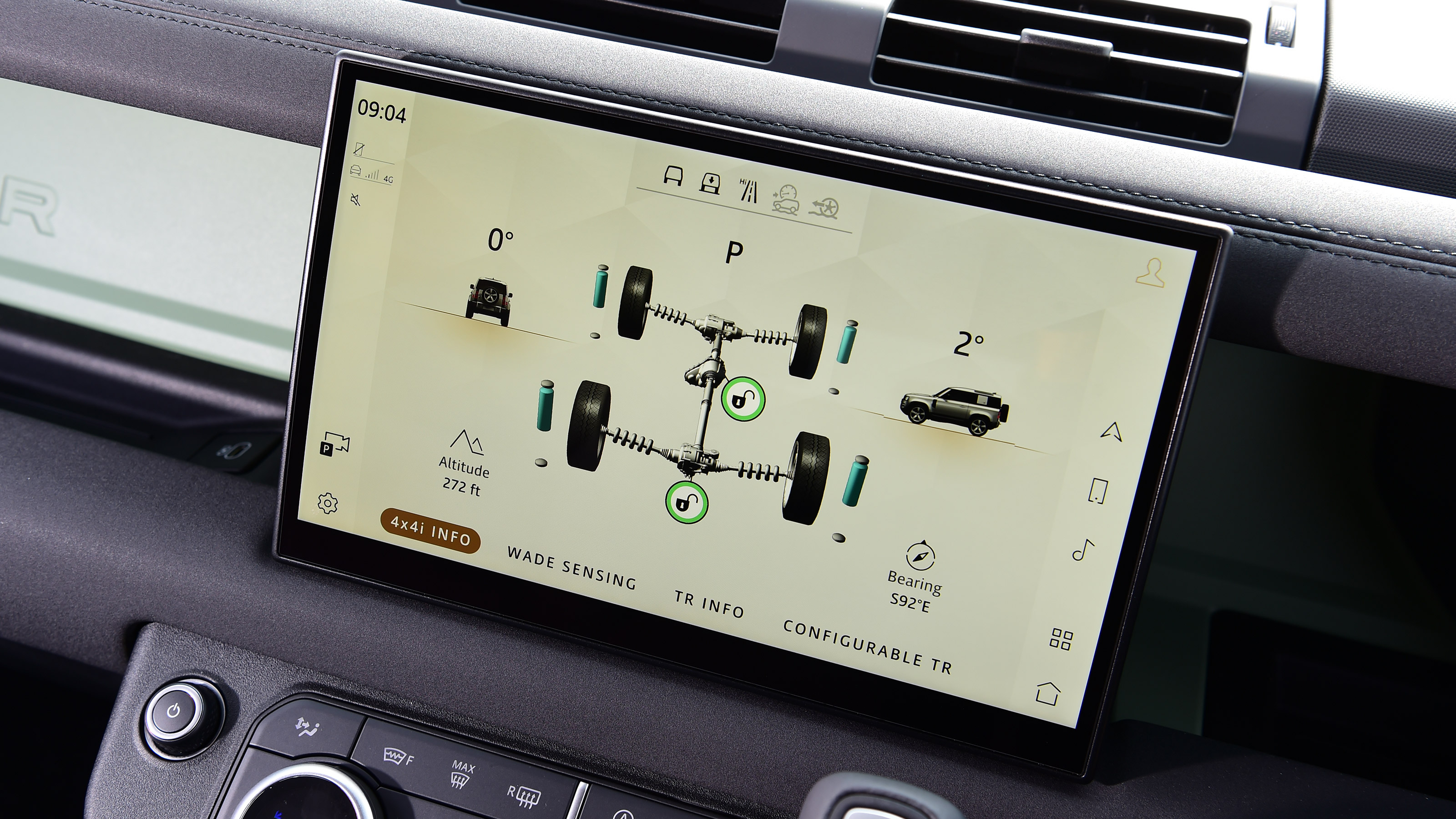 Land Rover Defender 75th Limited Edition - screen