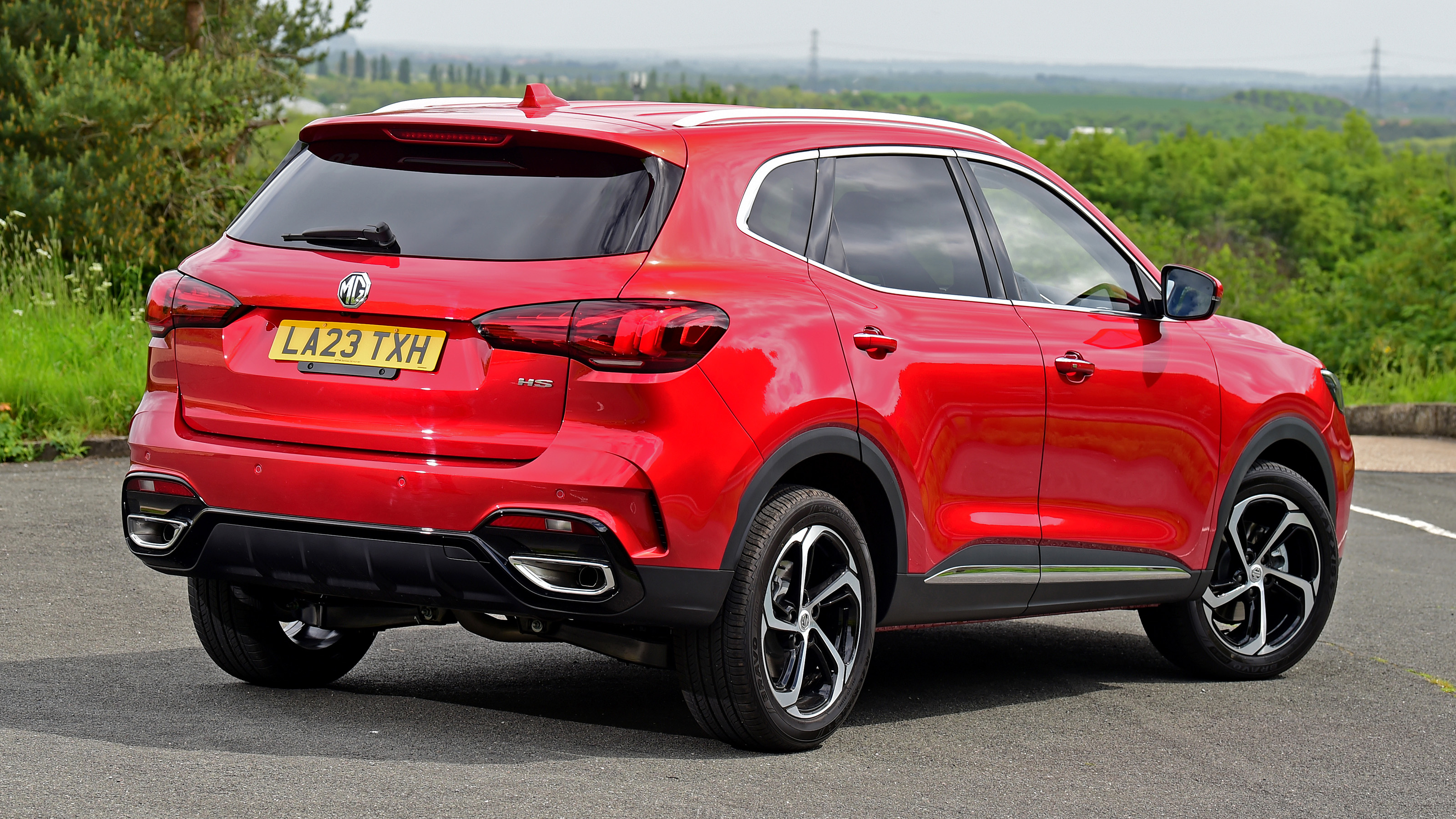 MG HS facelift - rear static