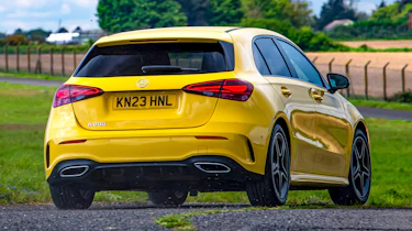 Mercedes A-Class - rear cornering
