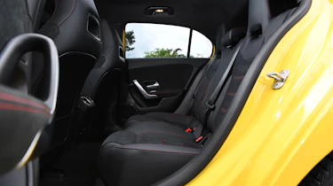 Mercedes A-Class - rear seats