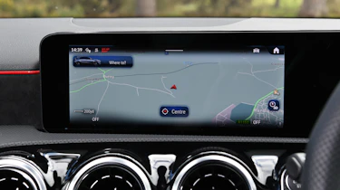 Mercedes A-Class - sat-nav