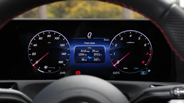 Mercedes A-Class - digital driver's display