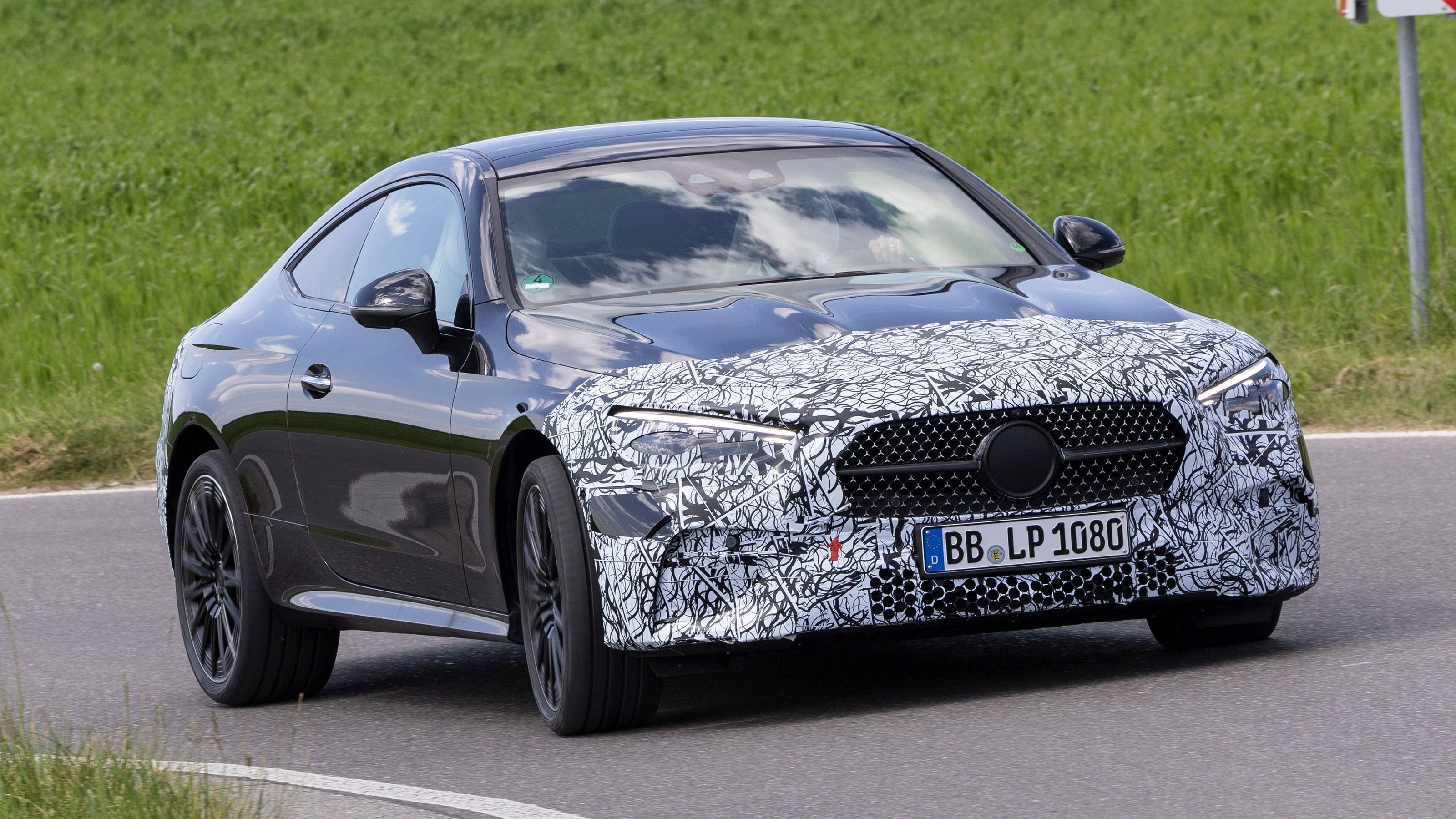 Mercedes CLE prototype - front action