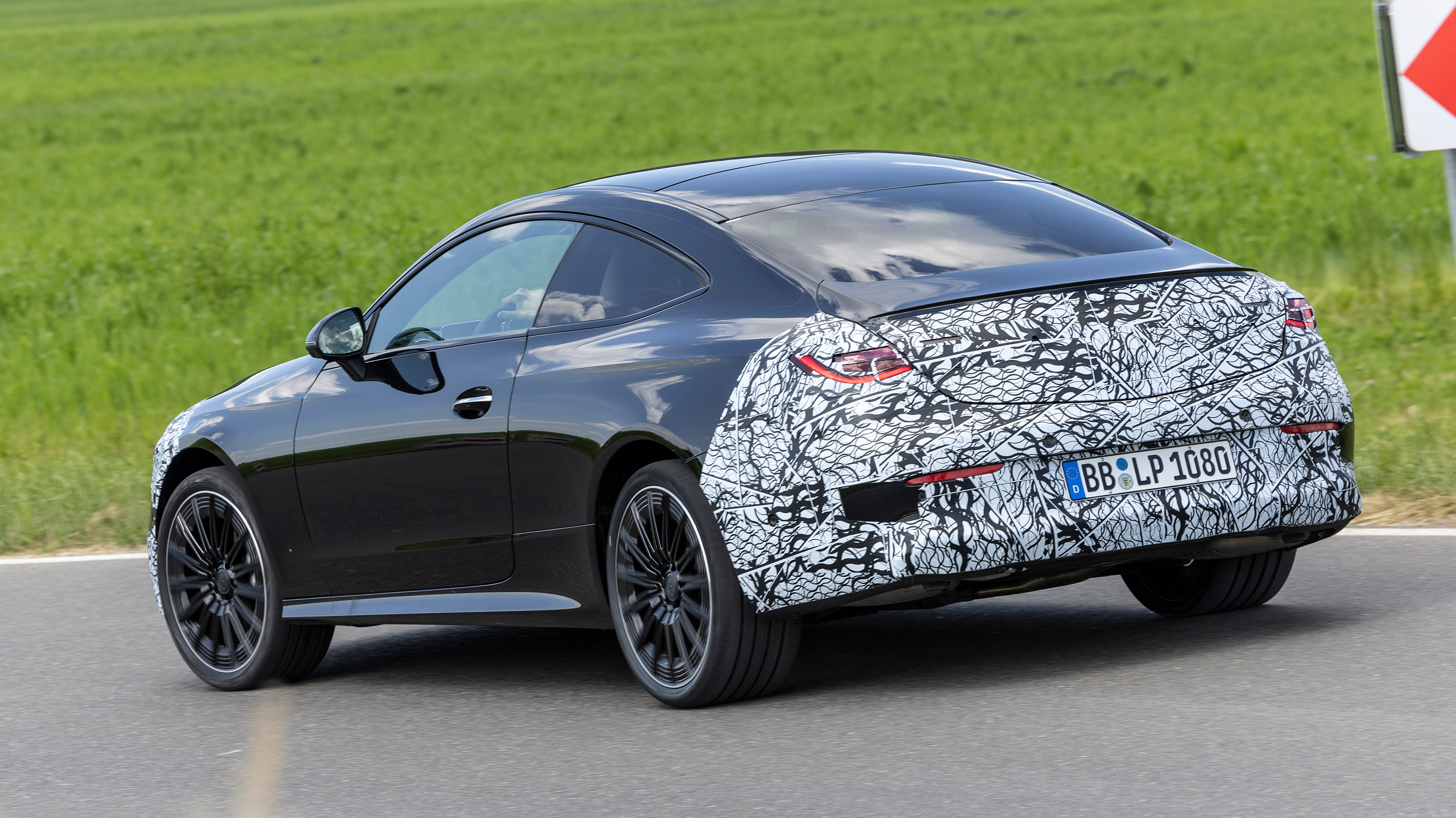 Mercedes CLE prototype - rear action