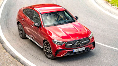 Mercedes GLC Coupe - front above