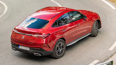 Mercedes GLC Coupe - rear above