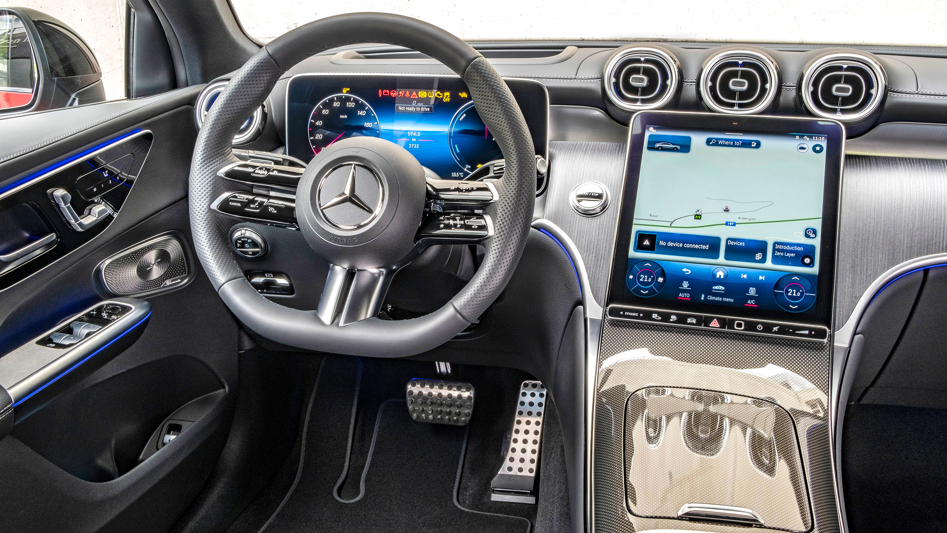 Mercedes GLC Coupe - dash