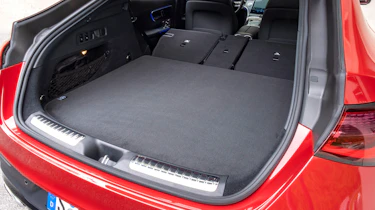 Mercedes GLC Coupe - boot seats down