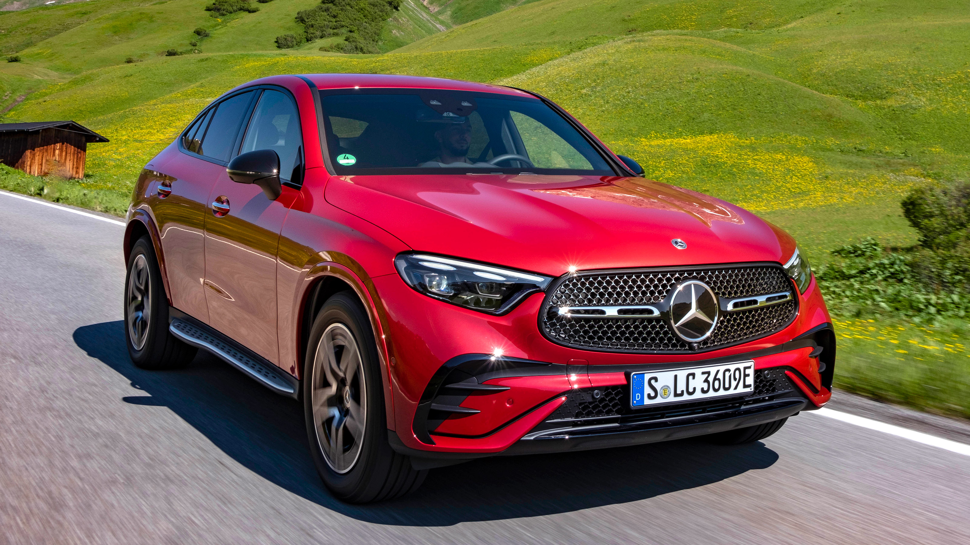 Mercedes GLC Coupe - front