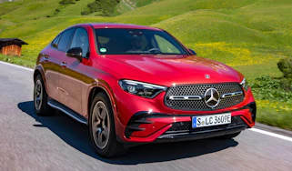 Mercedes GLC Coupe - front