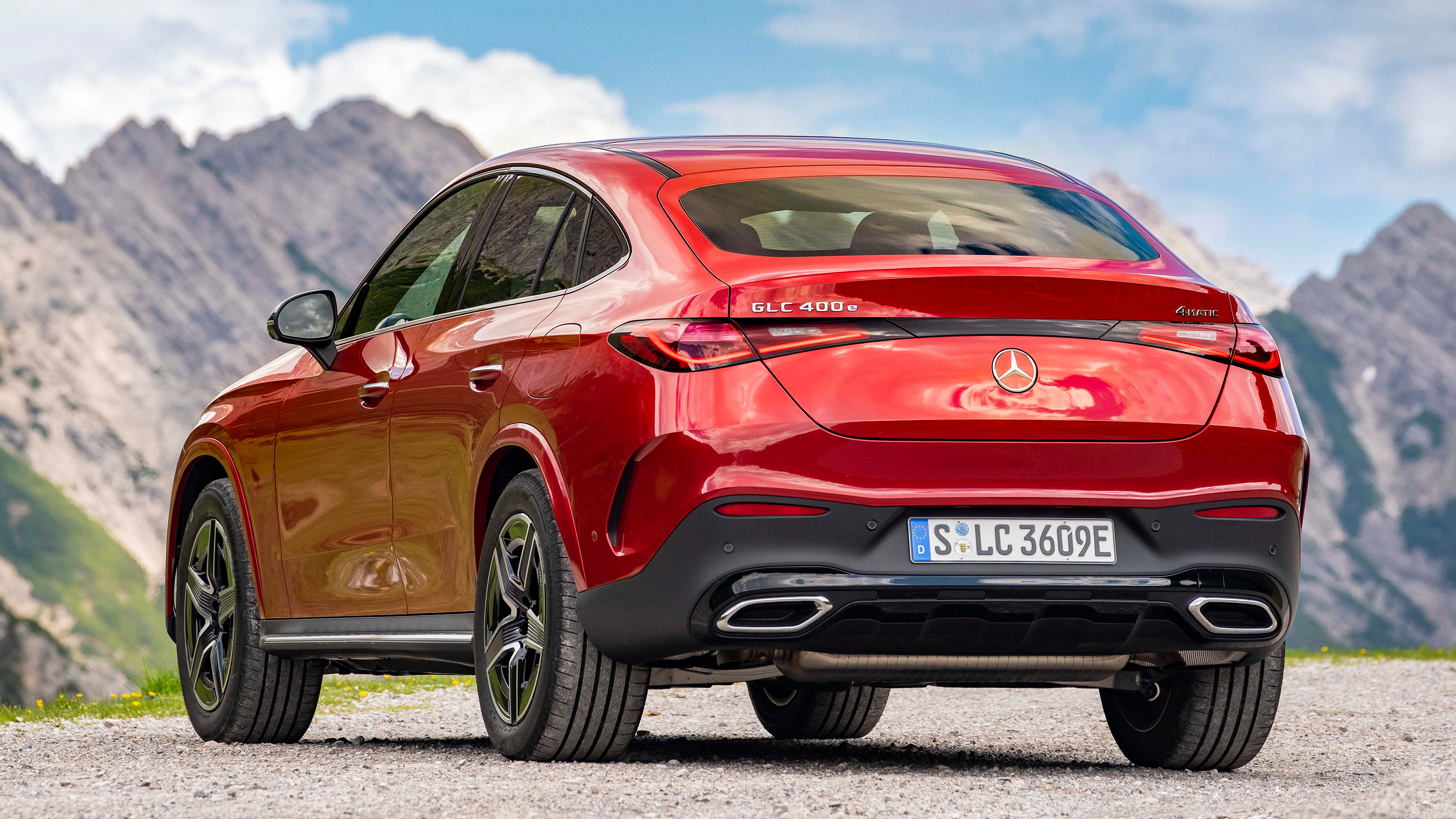 Mercedes GLC Coupe - rear static