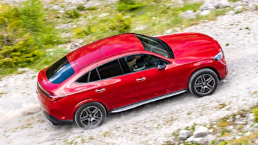 Mercedes GLC Coupe - above