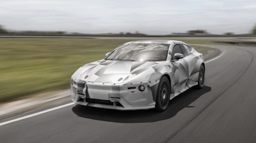 Polestar 5 prototype - front tracking