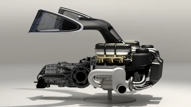 Singer DLS Turbo - engine and gearbox
