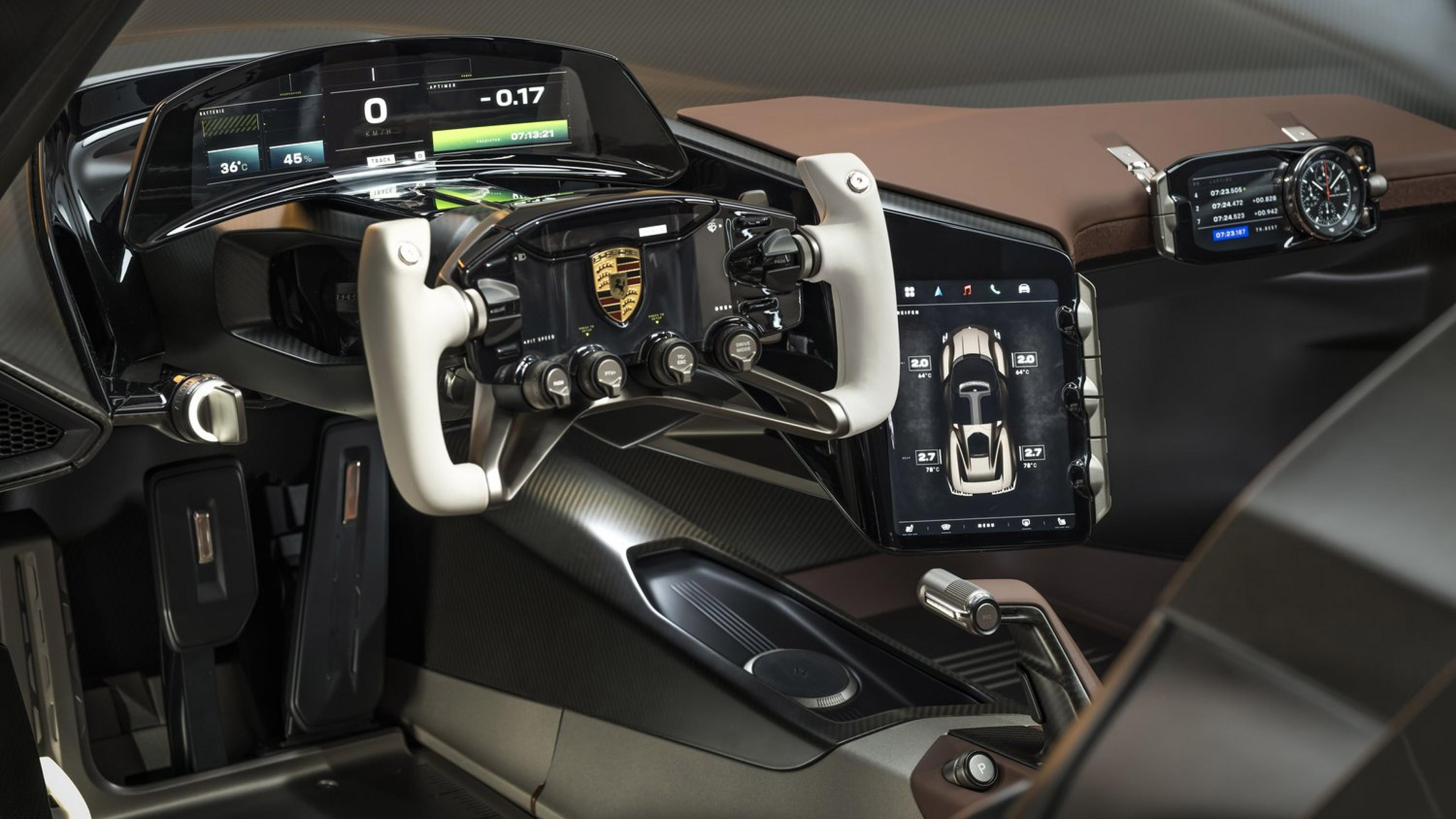 Porsche Mission X - interior
