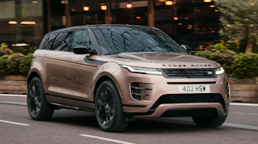 Range Rover Evoque - front gold
