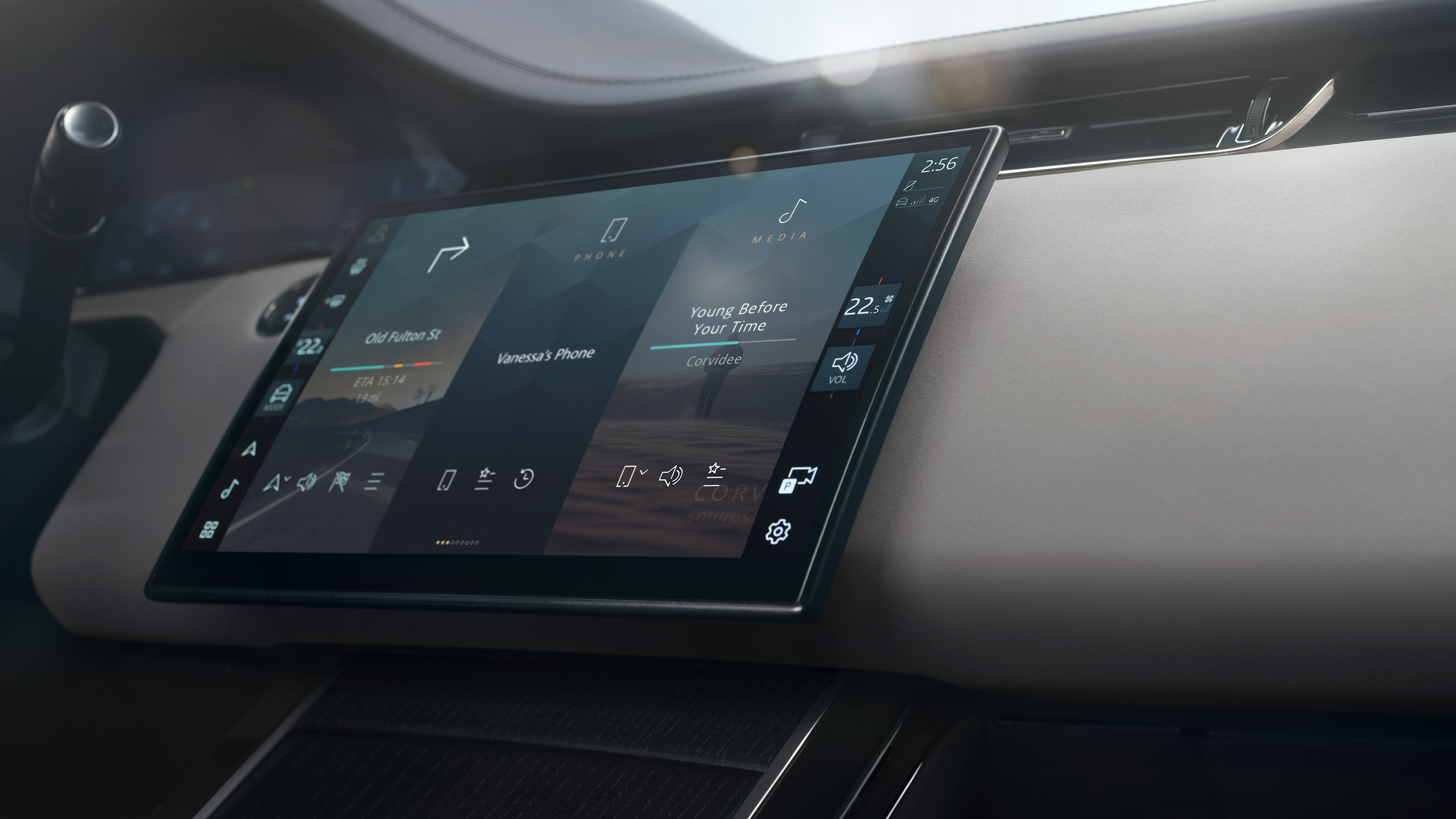 Range Rover Evoque - screen
