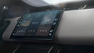Range Rover Evoque - screen