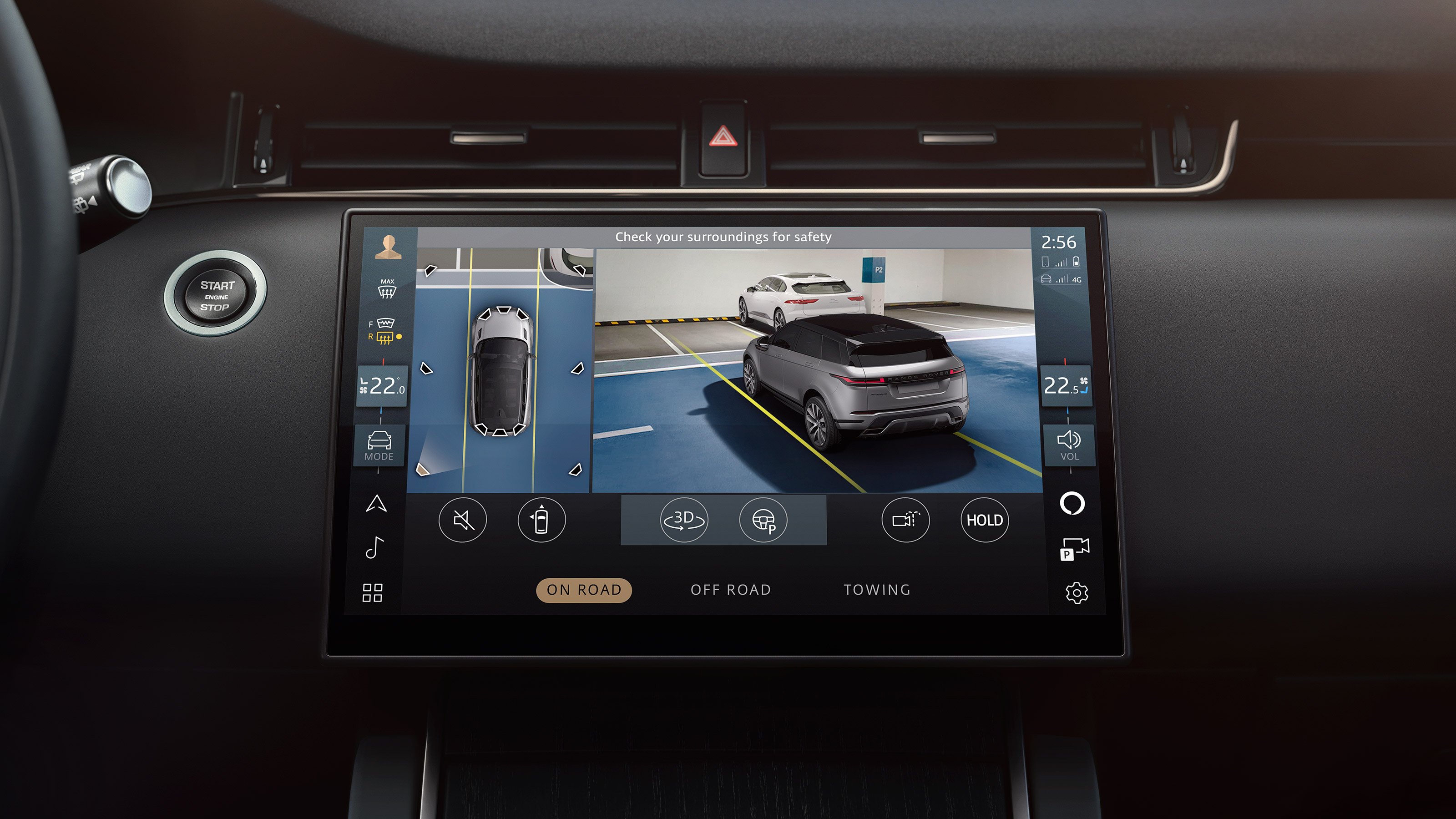 Range Rover Evoque - infotainment
