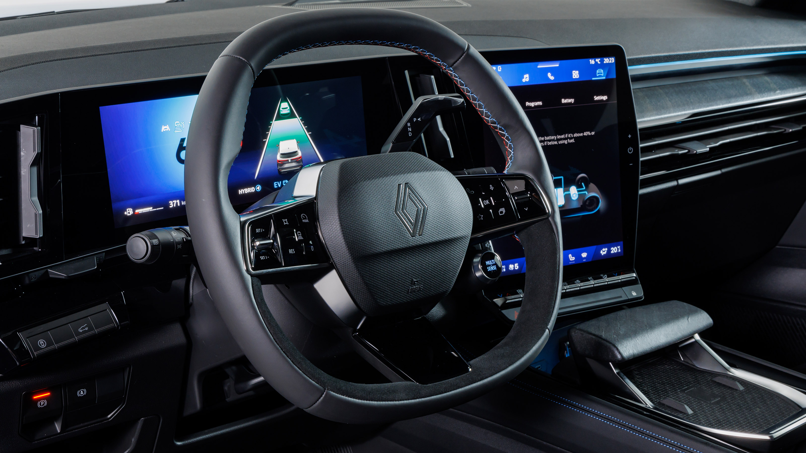 Renault Rafale - steering wheel