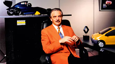 Patrick le QuEment sitting down in an office - front shot.