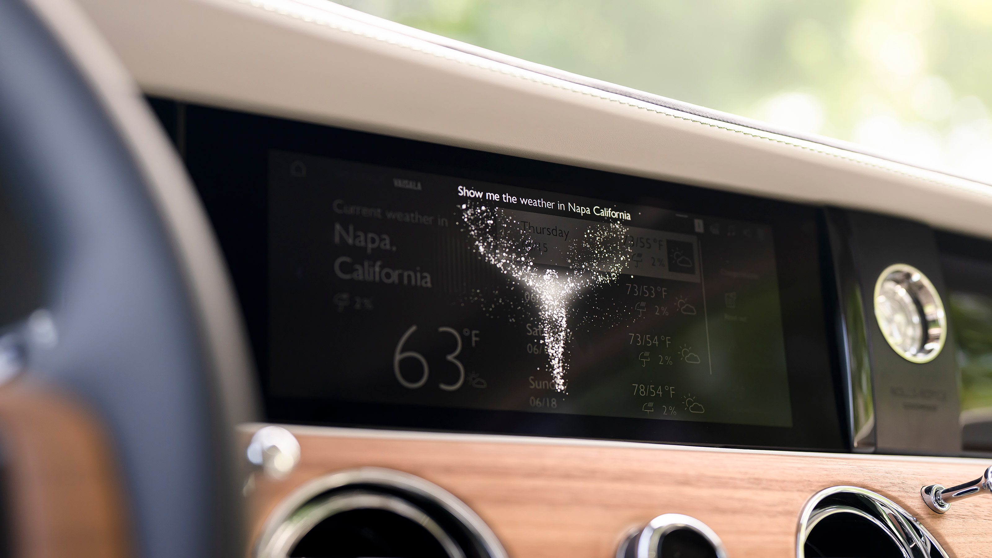 Rolls-Royce Spectre - infotainment