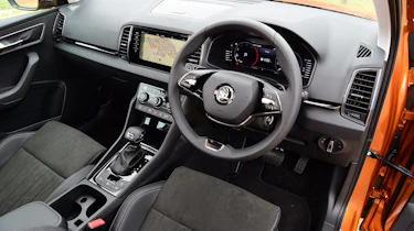 Skoda Karoq long termer first report - dash