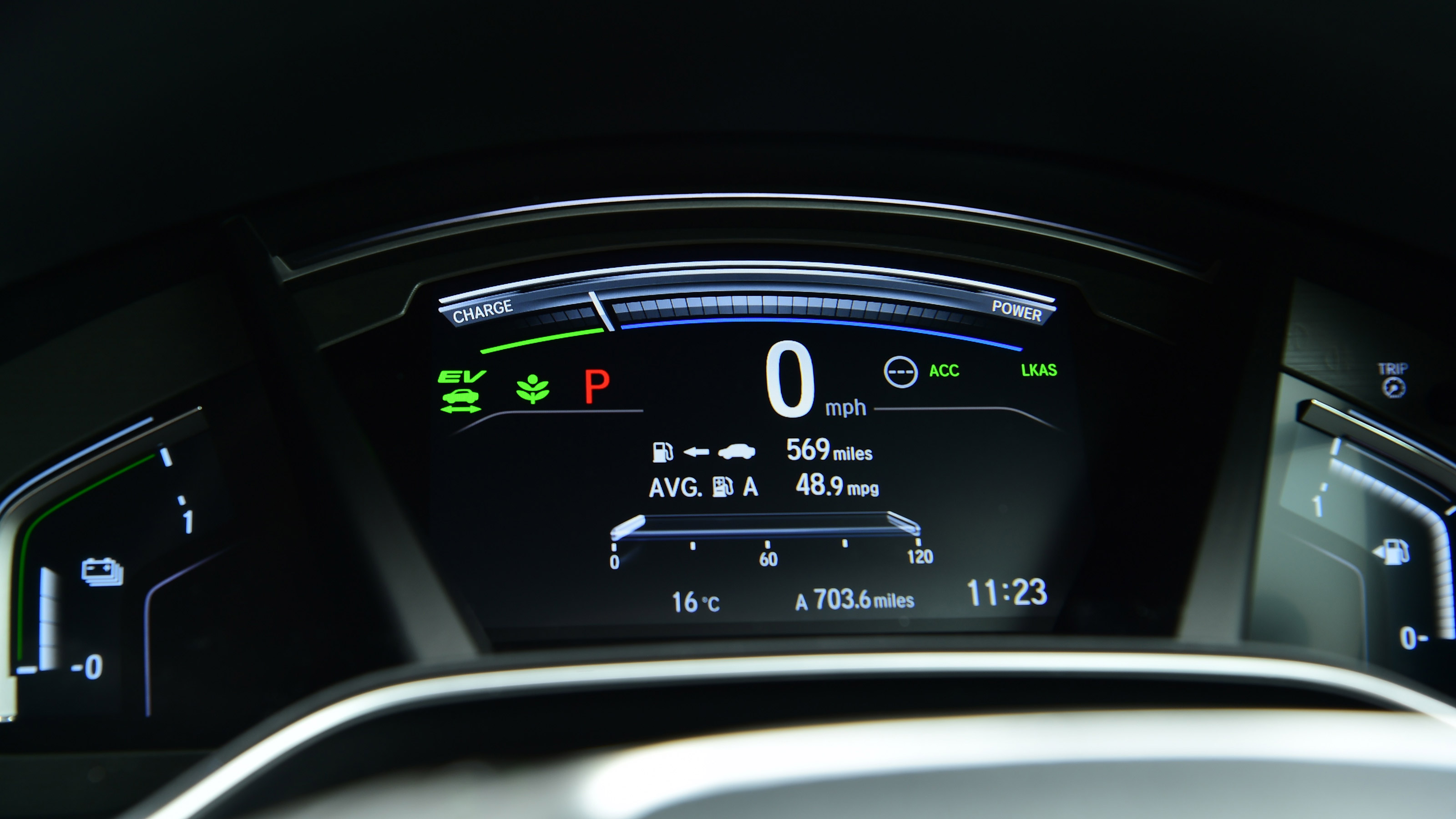 Used Honda CR-V Mk5 - dials