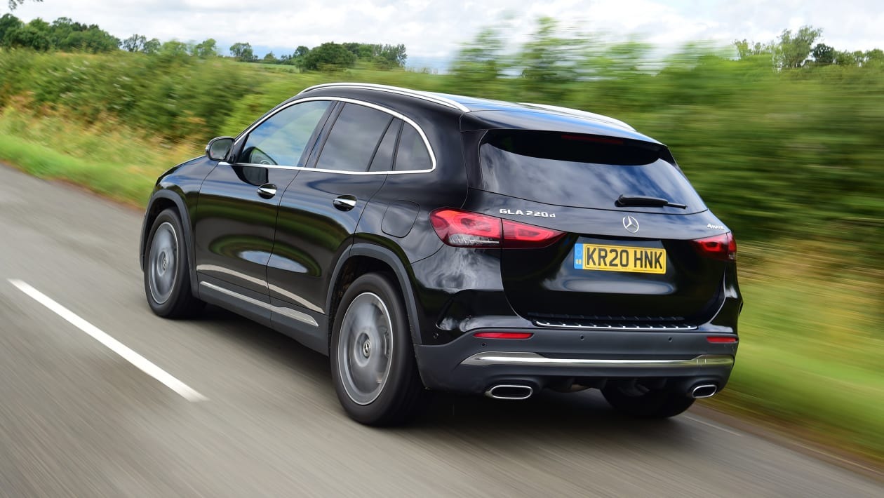 Used Mercedes GLA Mk2 - rear tracking