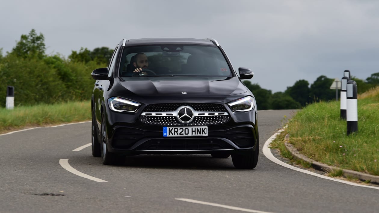Used Mercedes GLA Mk2 - front cornering