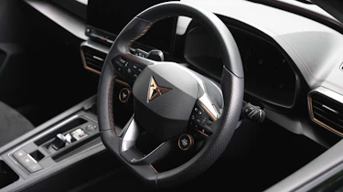 Limited edition Cupra Formentor - interior steering wheel