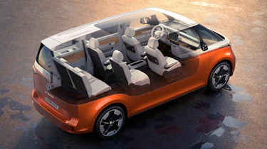 Volkswagen ID. Buzz LWB - seats up