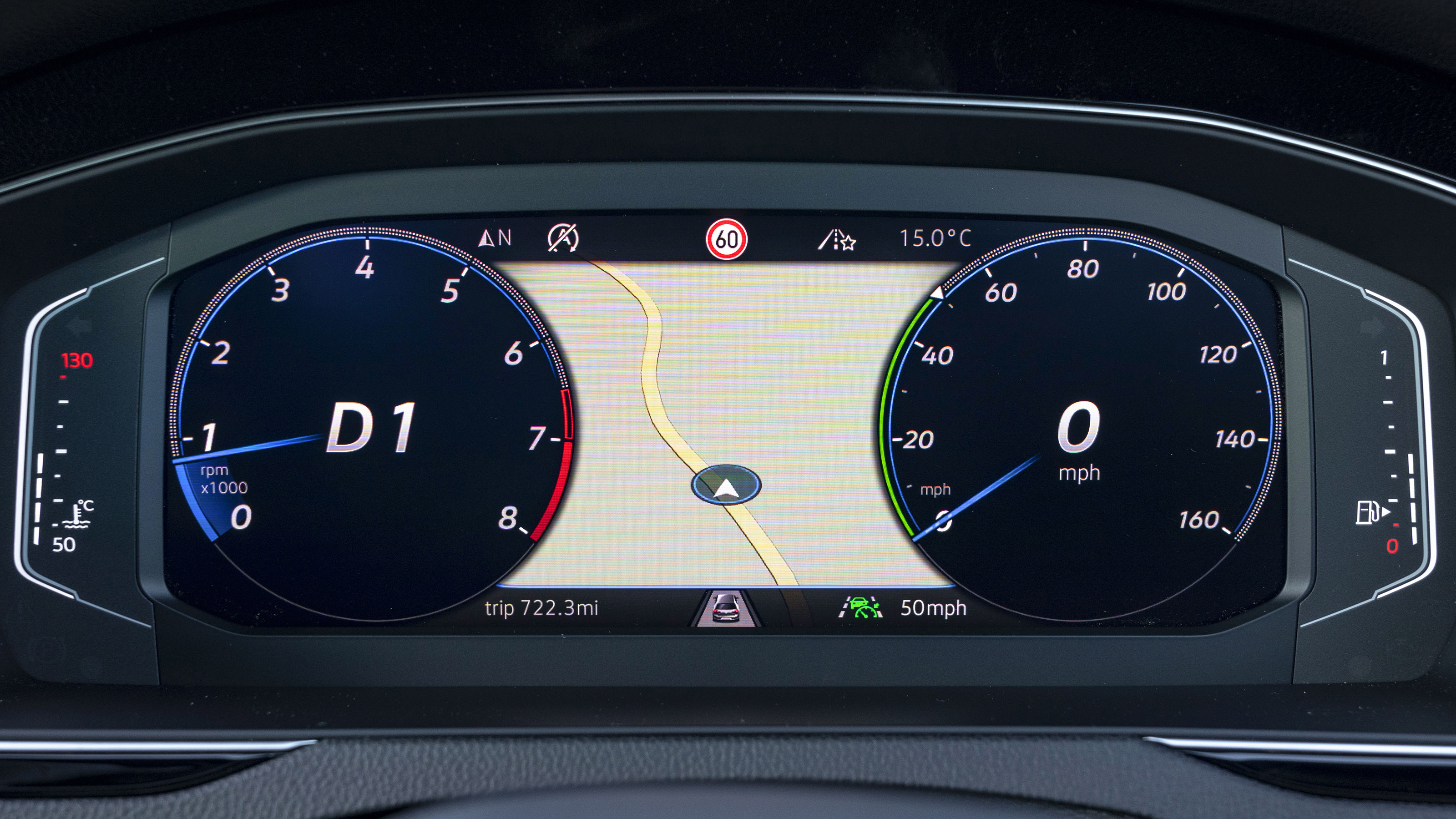Volkswagen Passat Estate - digital driver's display