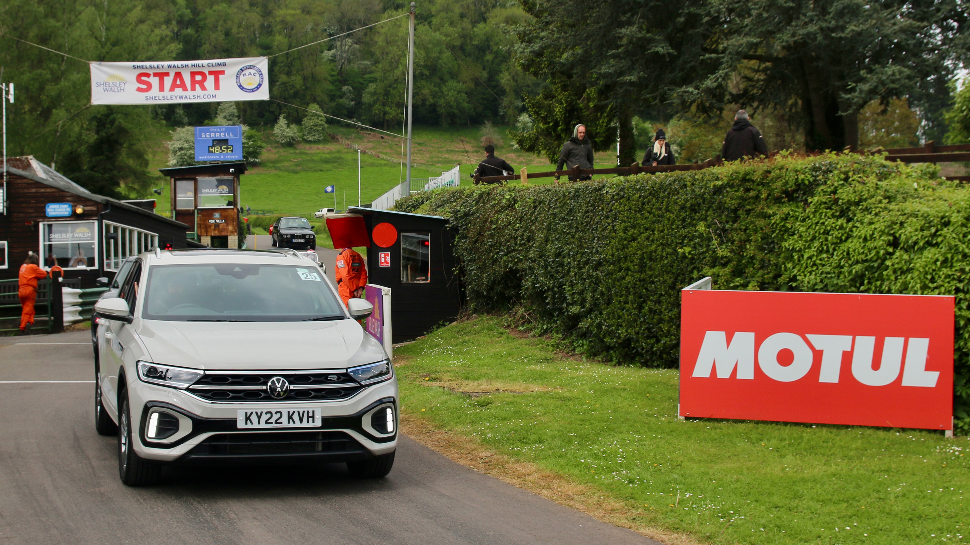 Volkswagen T-Roc at Shelsley Walsh hillclimb