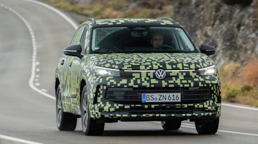 Volkswagen Tiguan prototype - front action