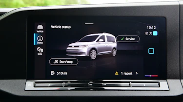 Volkswagen Caddy - infotainment screen