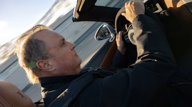 Steve Fowler driving the Wiesmann Project Thunderball