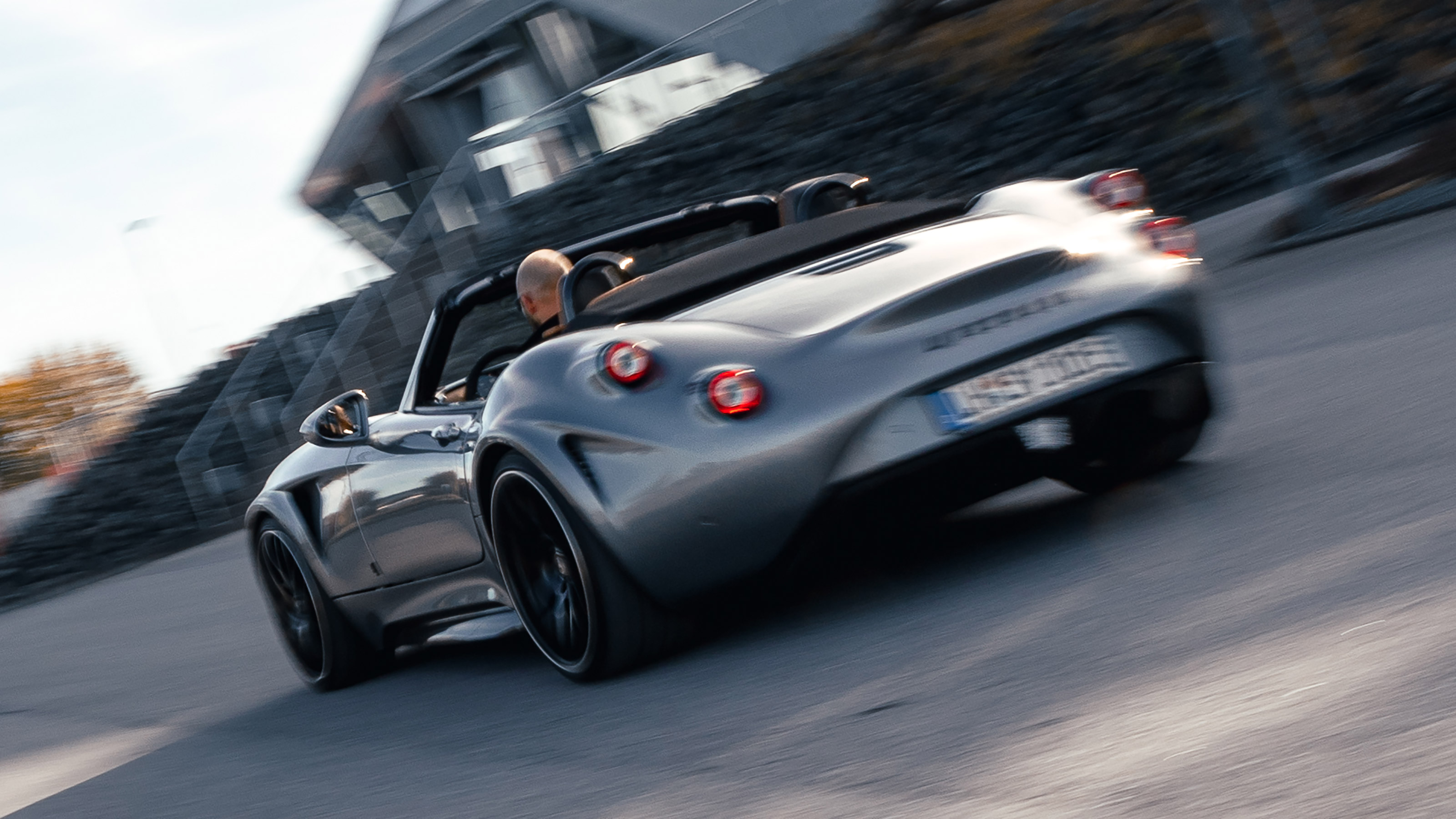 Wiesmann Project Thunderball - rear action