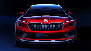 Skoda Design render of 2023 Skoda Kamiq - front