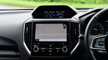 Subaru Forester - centre console