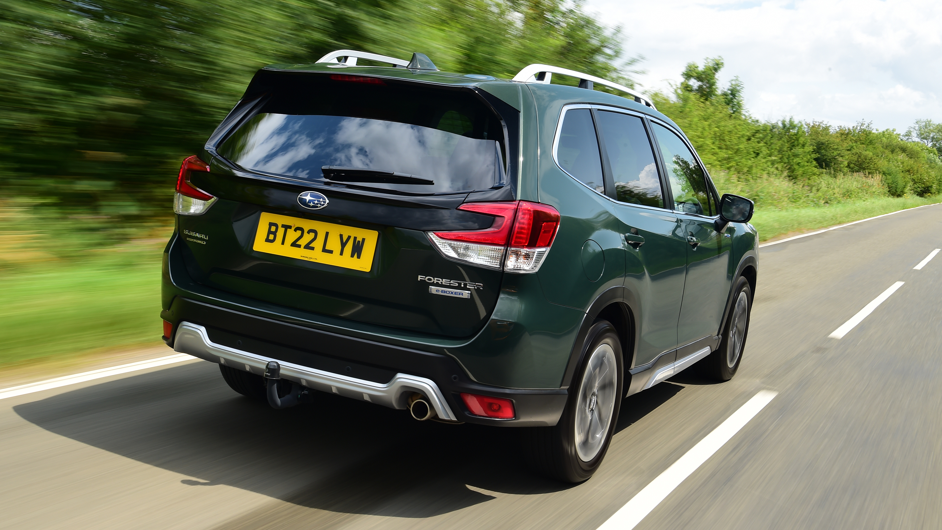 Subaru Forester - rear tracking
