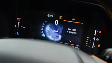 Ford Ranger - dashboard screen
