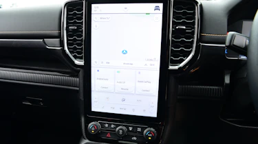 Ford Ranger - infotainment screen