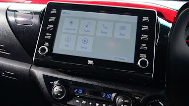 Toyota Hilux - infotainment screen
