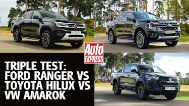 Ford Ranger, Toyota Hilux and Volkswagen Amarok triple test header image