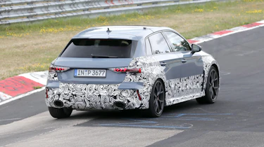 Audi RS 3 facelift spyshot 7