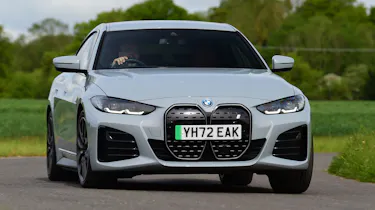 BMW i4 - front cornering
