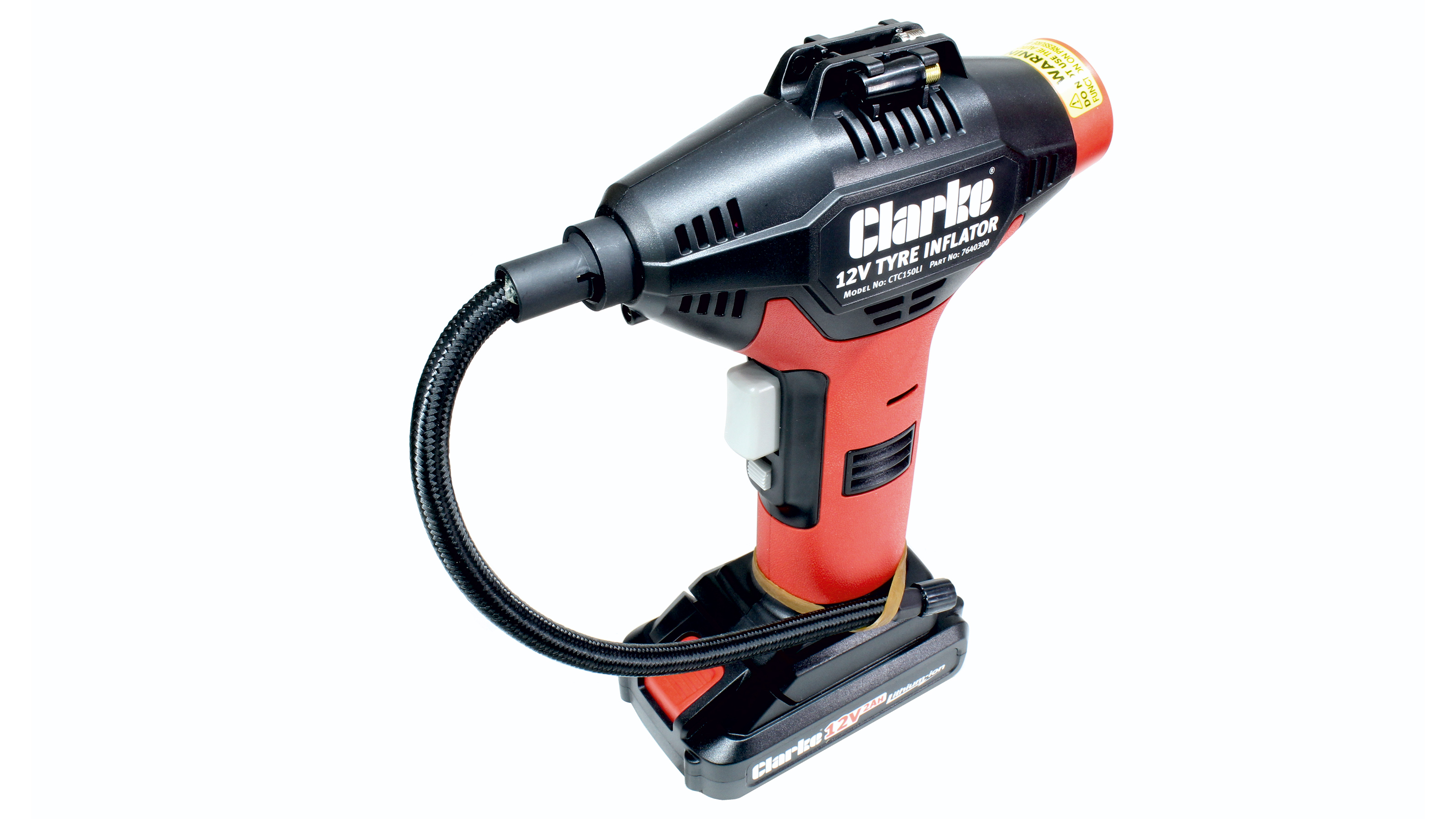 Best car tyre inflators - Clarke Cordless