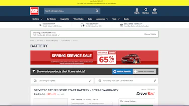 Best online car battery retailer - GSF